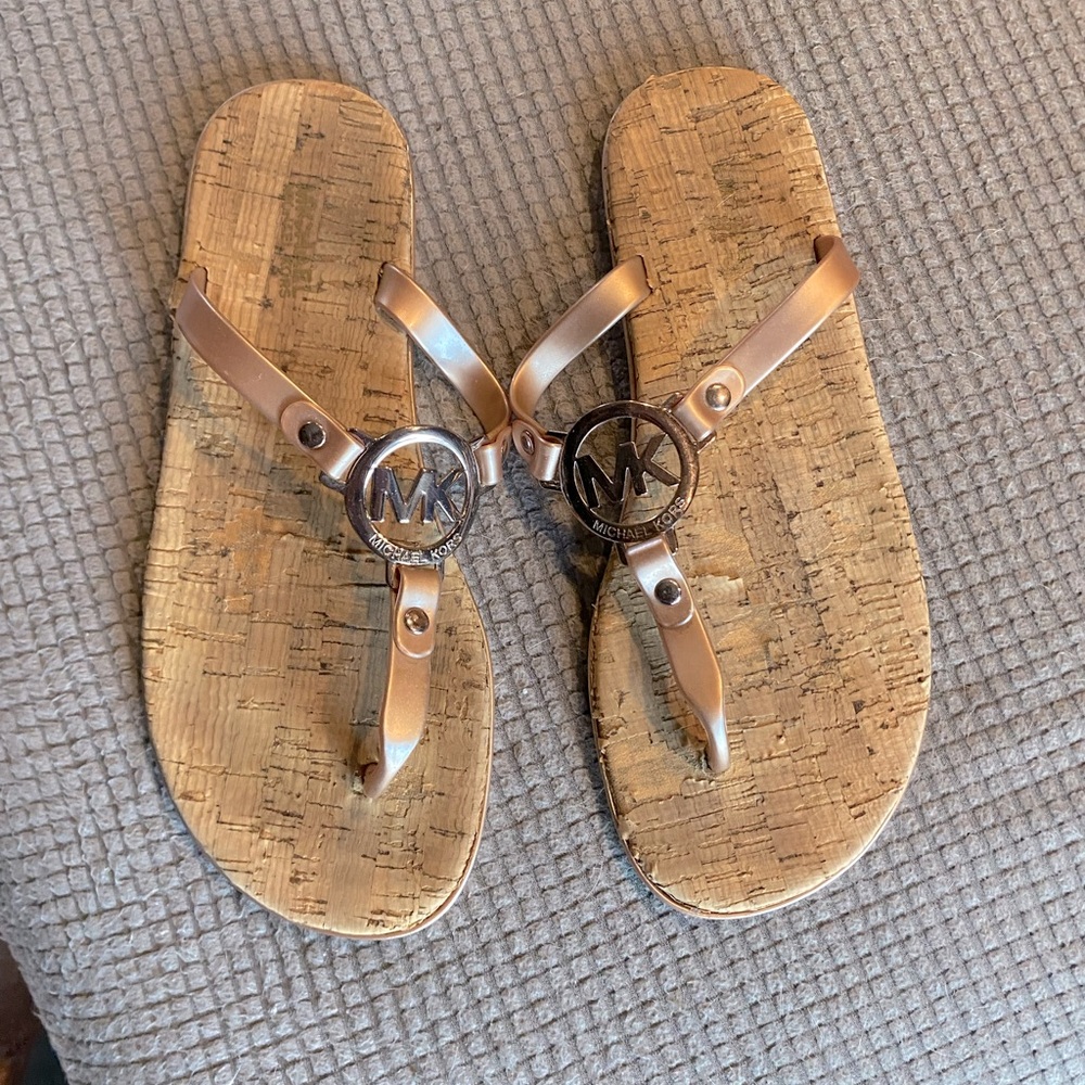 Michael Kors Rose Gold sandals